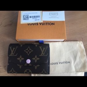 Louis Vuitton Rosalie wallet (Rose Ballerine)